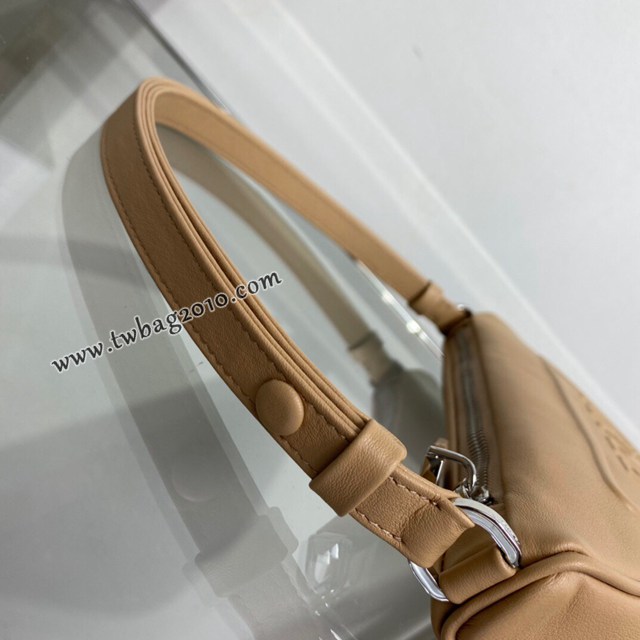 Prada專櫃新款三角形液下包 1NQ043 普拉達小牛皮手提斜挎女包 csp1442